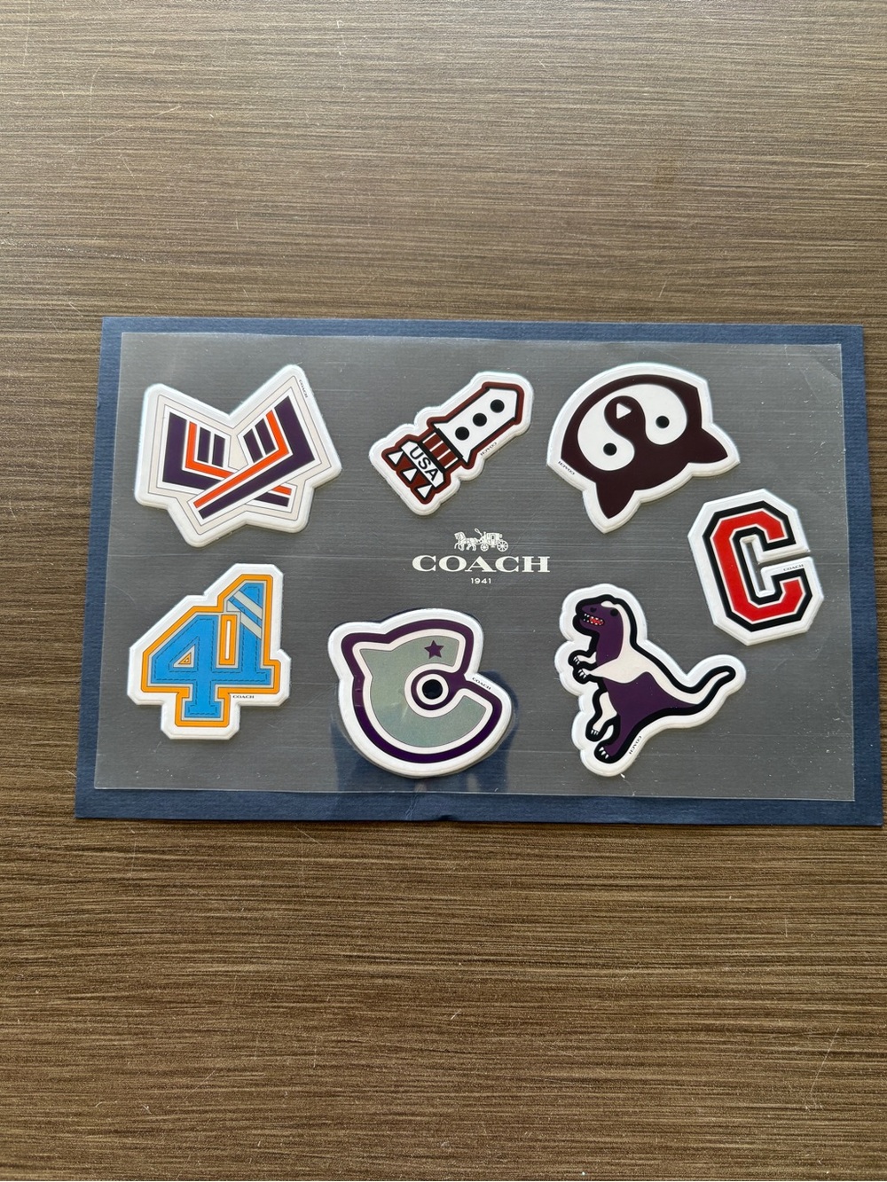 Coach 2016 Sticker Set - Limited GWP/Rexy/Varsity/Space - Picture 2 of 7